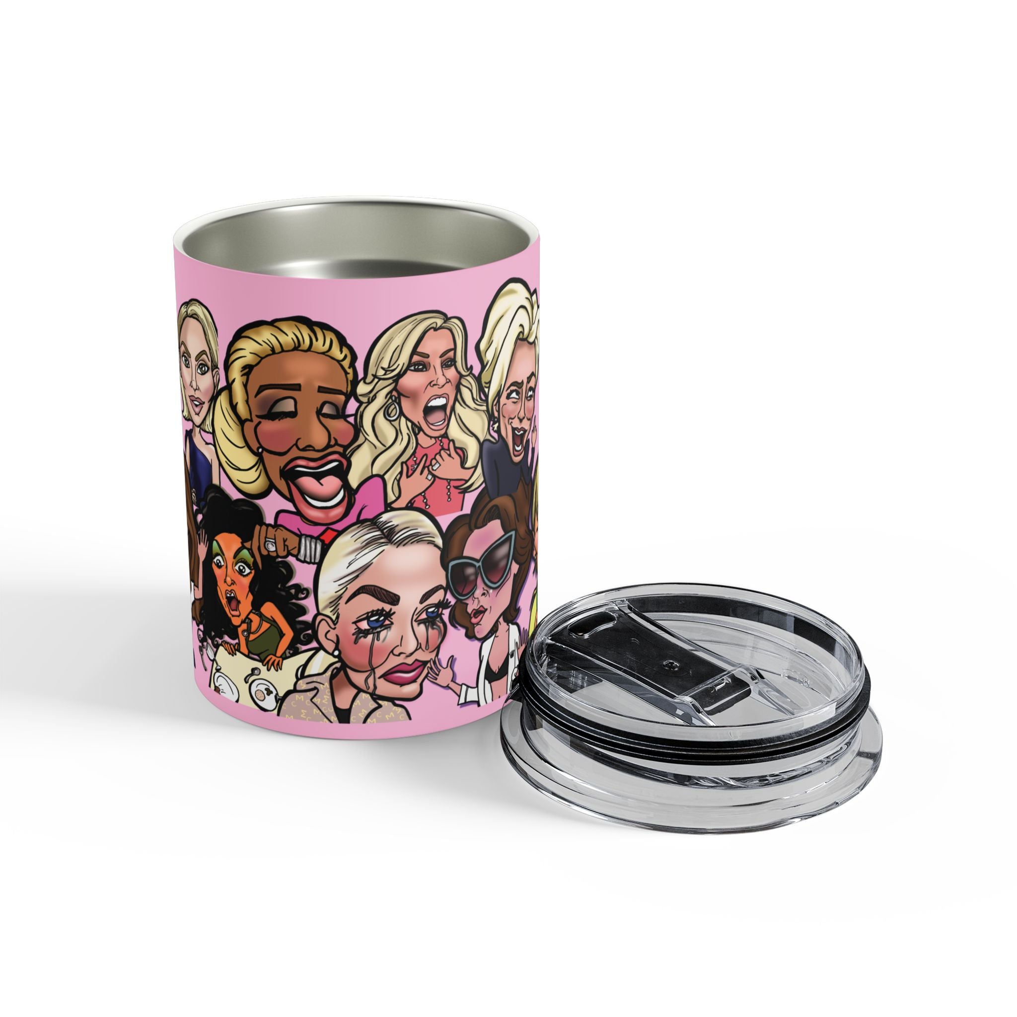 Real Housewives | The "Mount Rushmore of Housewives" Affirmation Tumbler | Funny Housewife Gift | Its Silly Nonsense Drinkware
