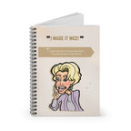Real Housewives | The "I Made It Nice" Affirmation Notebook | Funny Housewife Gift | Its Silly Nonsense Stationery