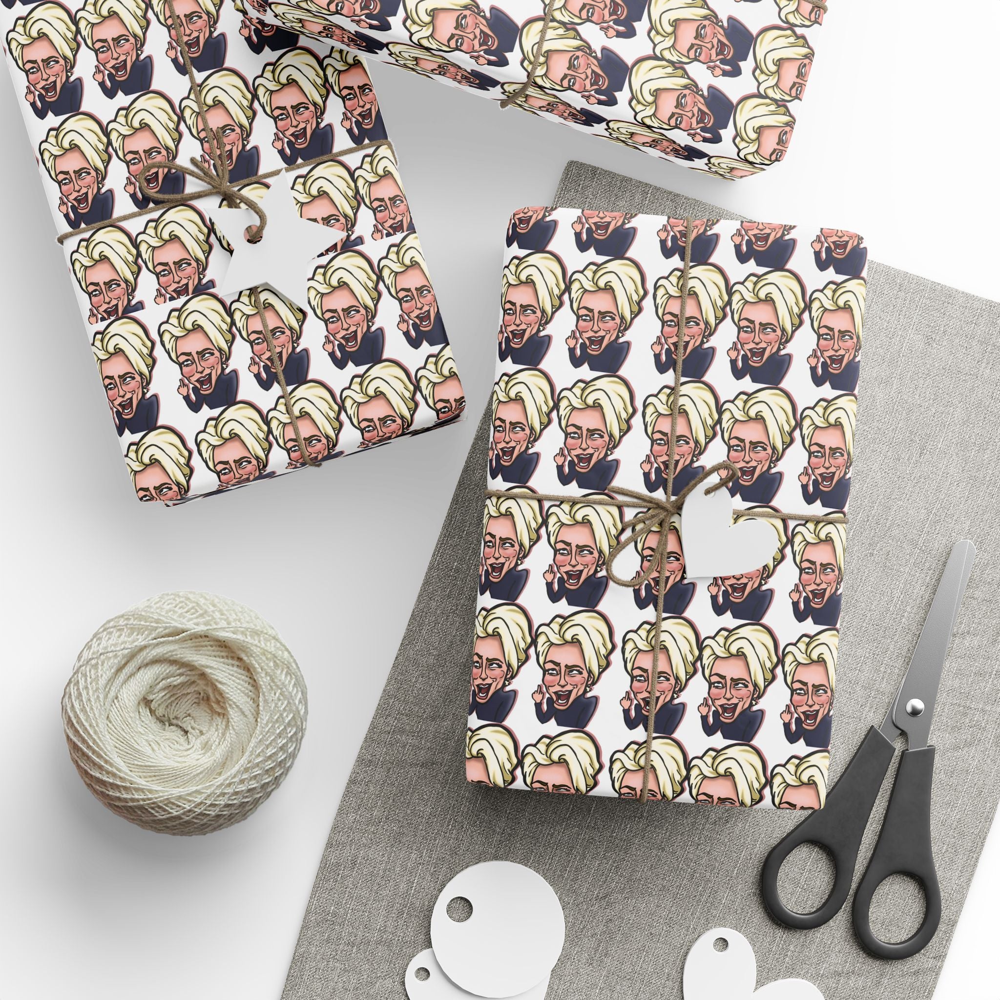 “Not Well”  Wrapping Paper
