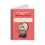 Real Housewives| Reality TV Inspired The “Not Well” Affirmation Journal | Housewives Notebook | Silly Nonsense Gift