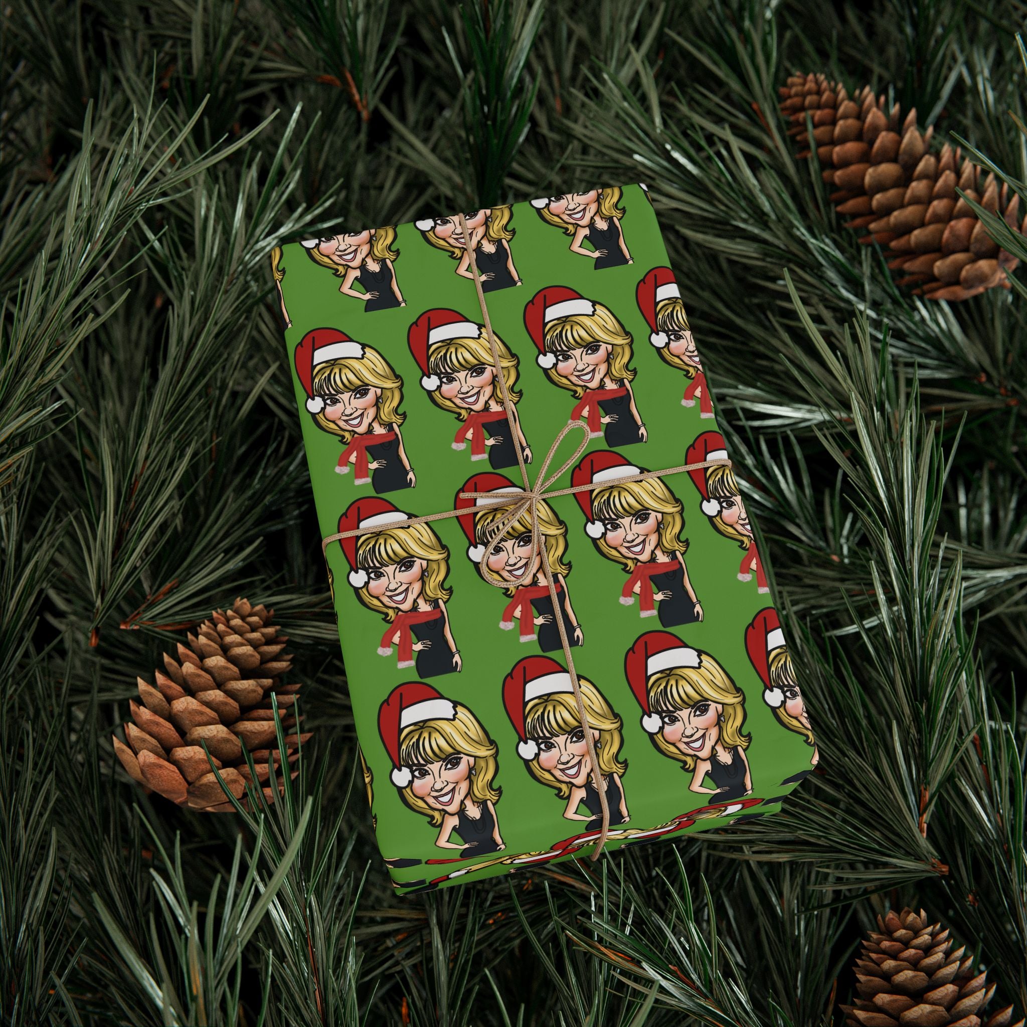 “Holiday Sparkle Icon”  Wrapping Paper