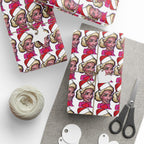 Real Housewives | "Don't be So Nasty So Rude on Christmas” Wrapping Paper | Funny Housewife Gift | Its Silly Nonsense