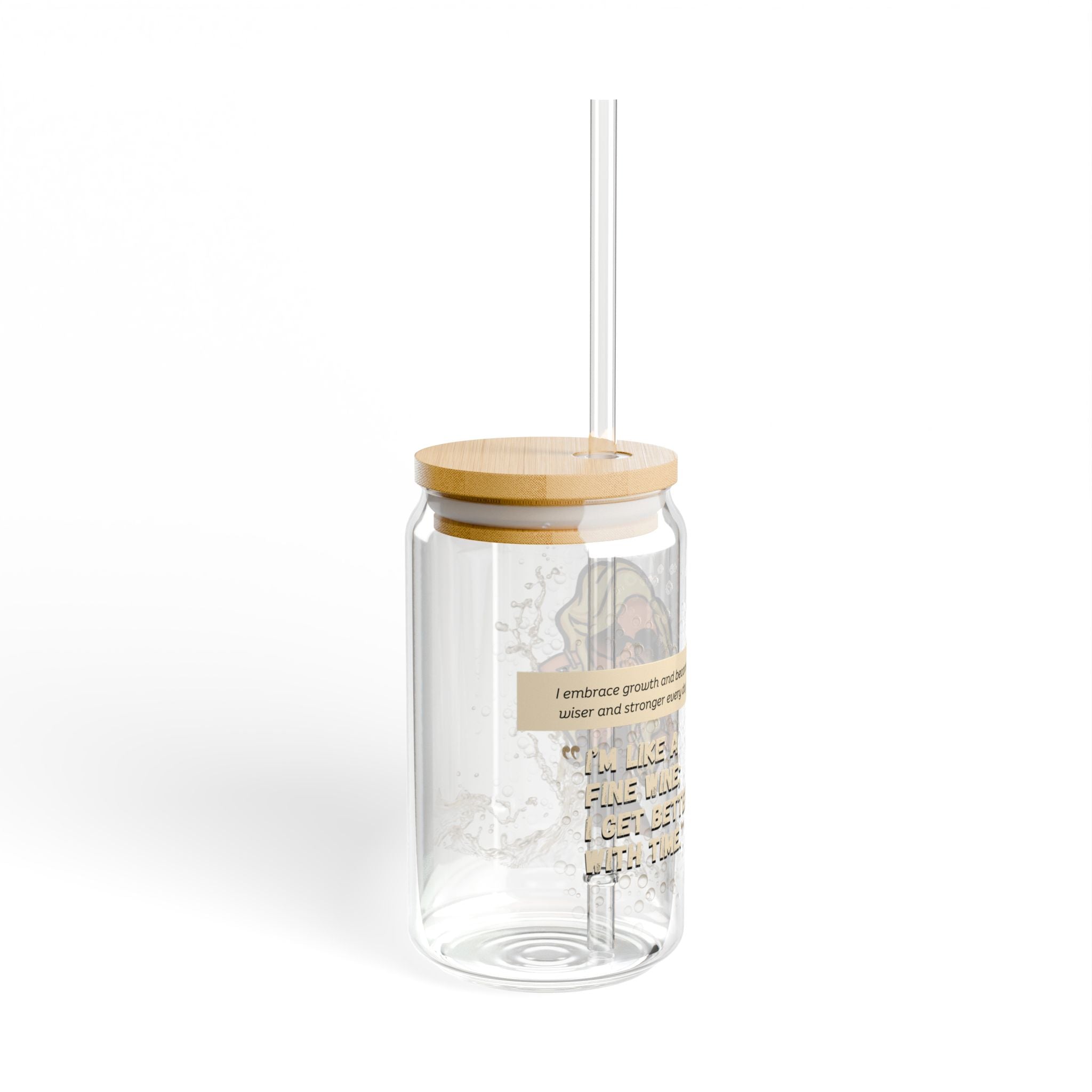 Real Housewives Fine Wine Affirmation Glass Cup | Funny Housewife Gift | Its Silly Nonsense Drinkware