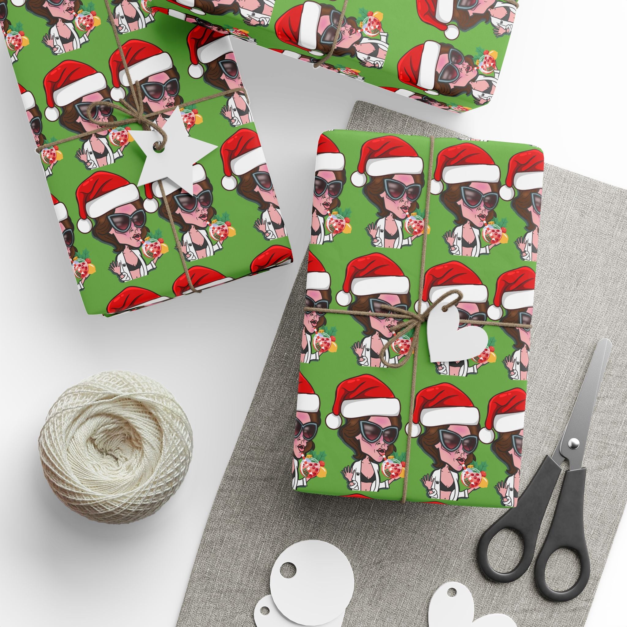 "Countess Holiday Chic" Wrapping Paper