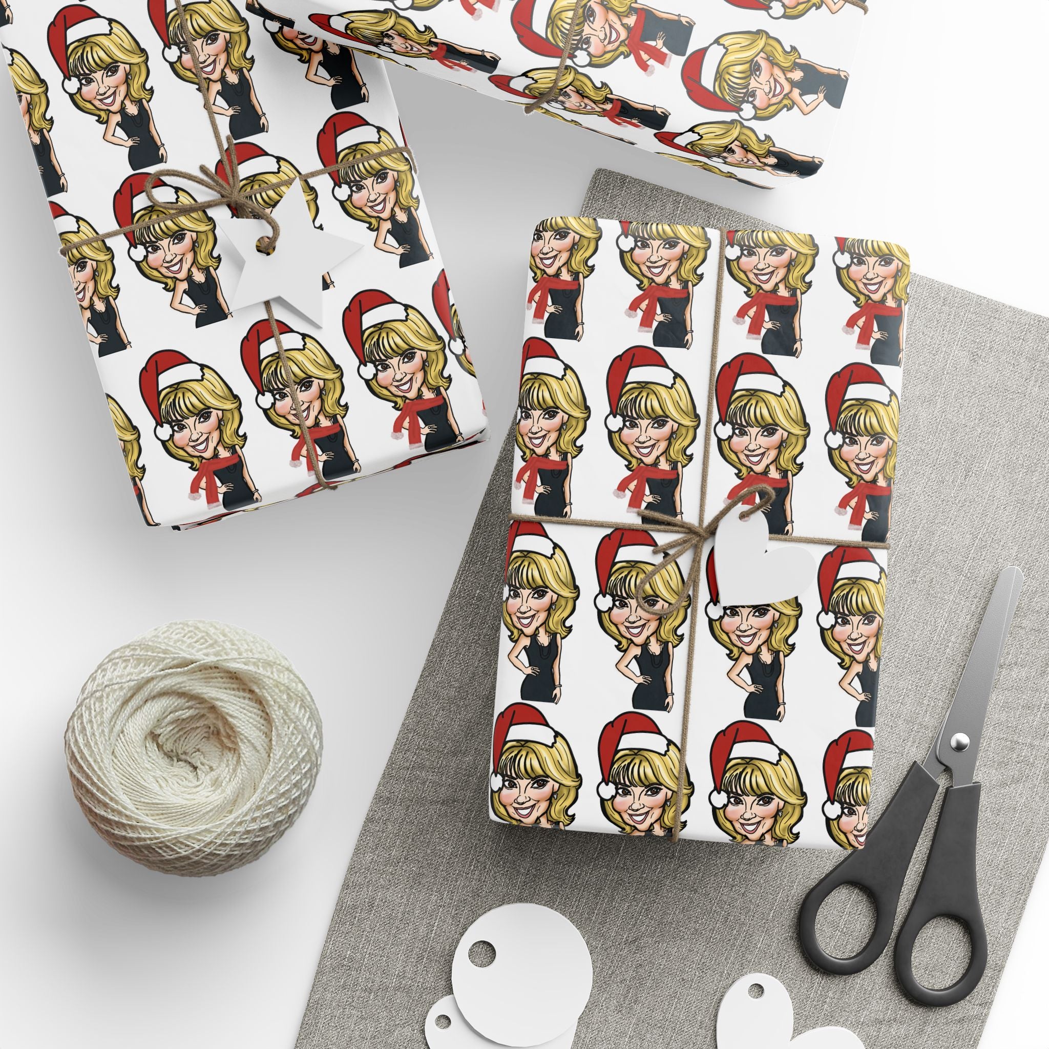 “Holiday Sparkle Icon” Wrapping Paper