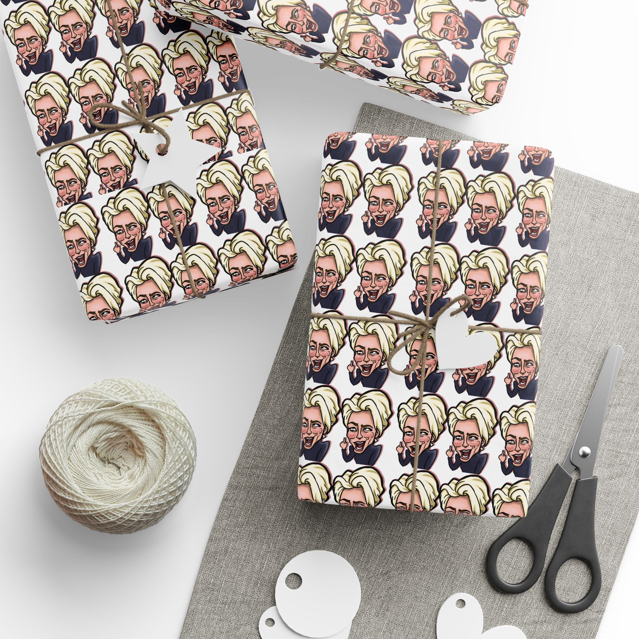 “Not Well”  Wrapping Paper