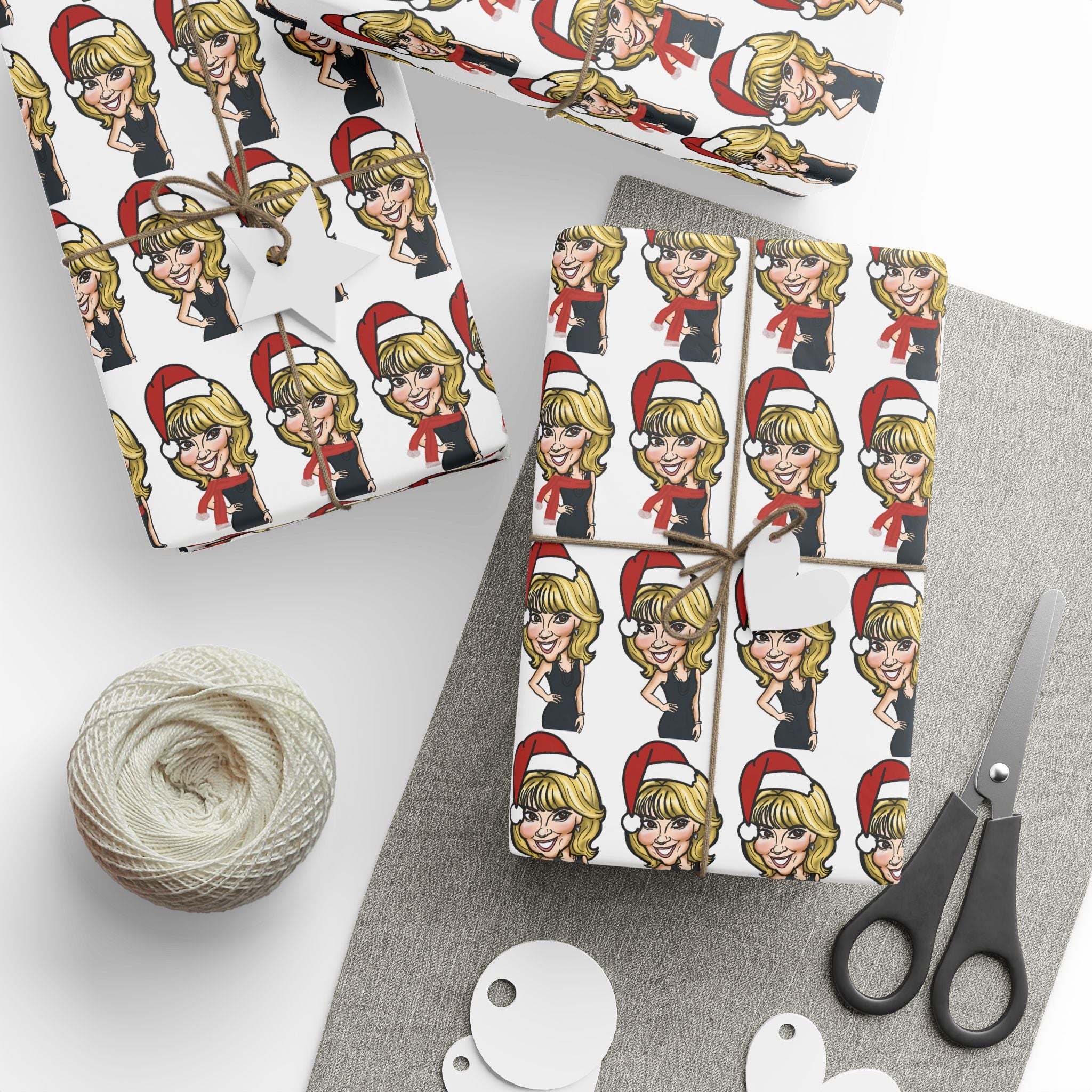 “Holiday Sparkle Icon” Wrapping Paper