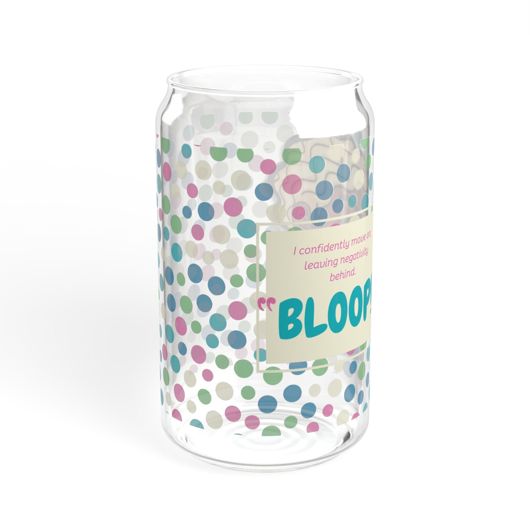 Real Housewives | The "Queen of BLOOP" Affirmation Glass Cup | Funny Housewife Gift | Its Silly Nonsense Drinkware