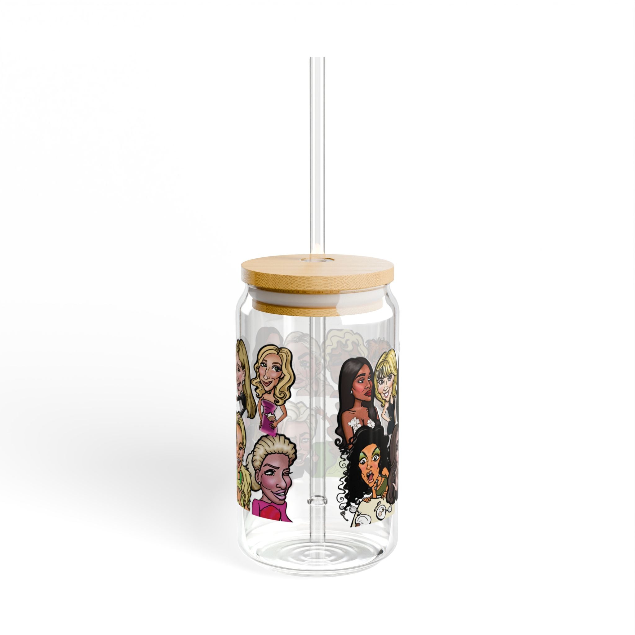 Real Housewives | Ultimate Girls Trip Affirmation Glass Cup | Funny Housewife Gift | Its Silly Nonsense Drinkware