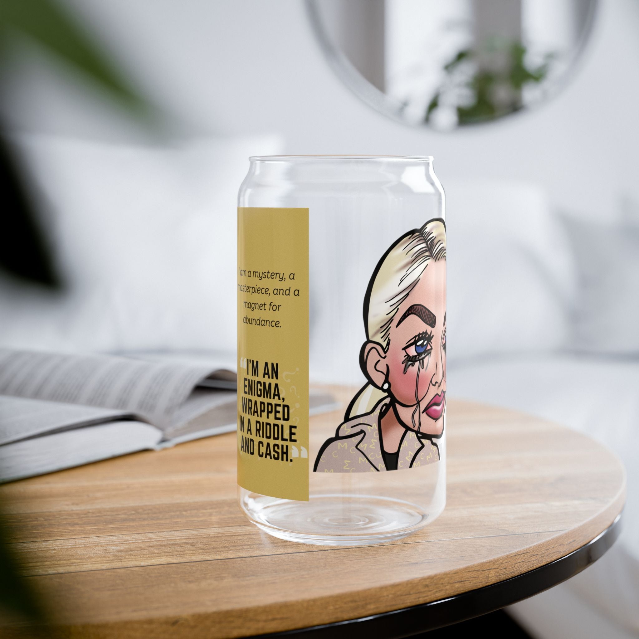 Real Housewives | The "Expensive to Be Me" Affirmation Glass Cup | Funny Housewife Gift | Its Silly Nonsense Drinkware