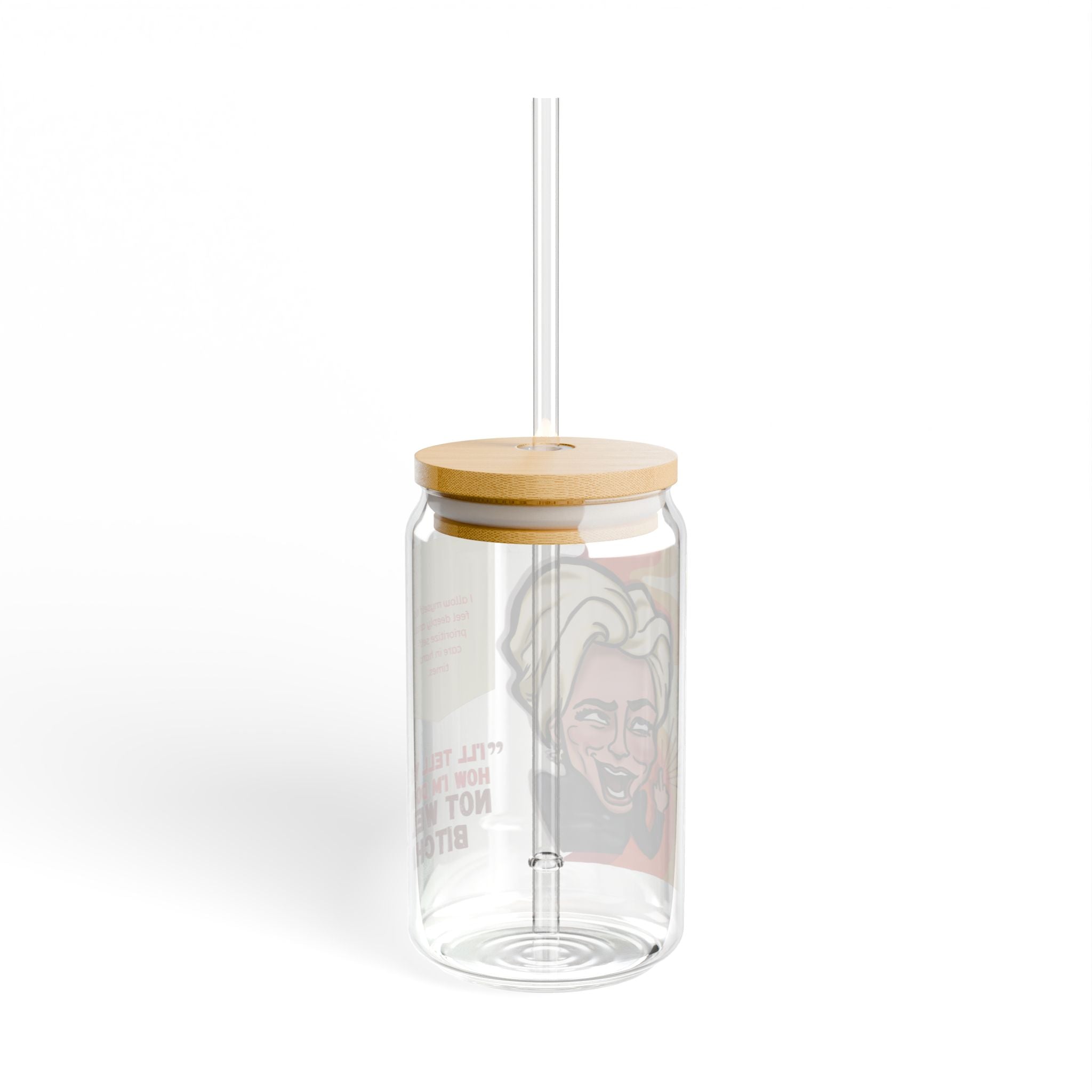 The "Not Well B*tch" Glass - Funny Housewife Quote Drinkware, Reality TV Pop Culture Gift for Cocktails