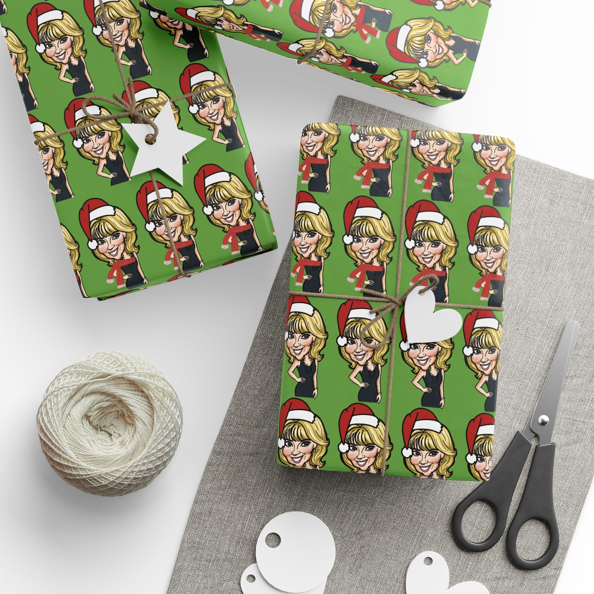 “Holiday Sparkle Icon”  Wrapping Paper