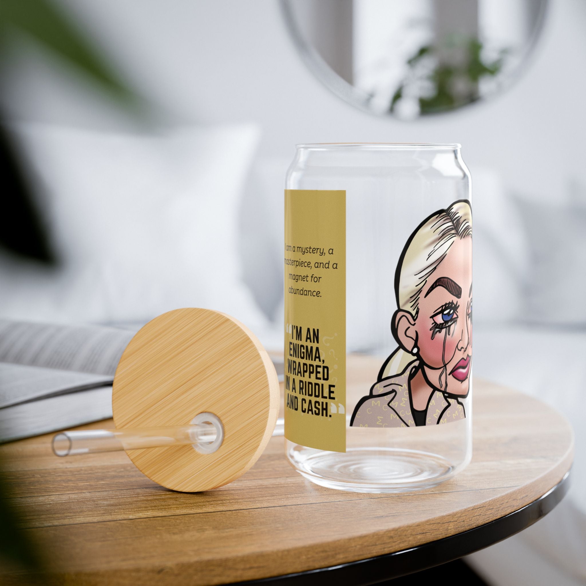 Real Housewives | The "Expensive to Be Me" Affirmation Glass Cup | Funny Housewife Gift | Its Silly Nonsense Drinkware
