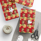 The "Holiday Receipts & Sass" Wrapping Paper