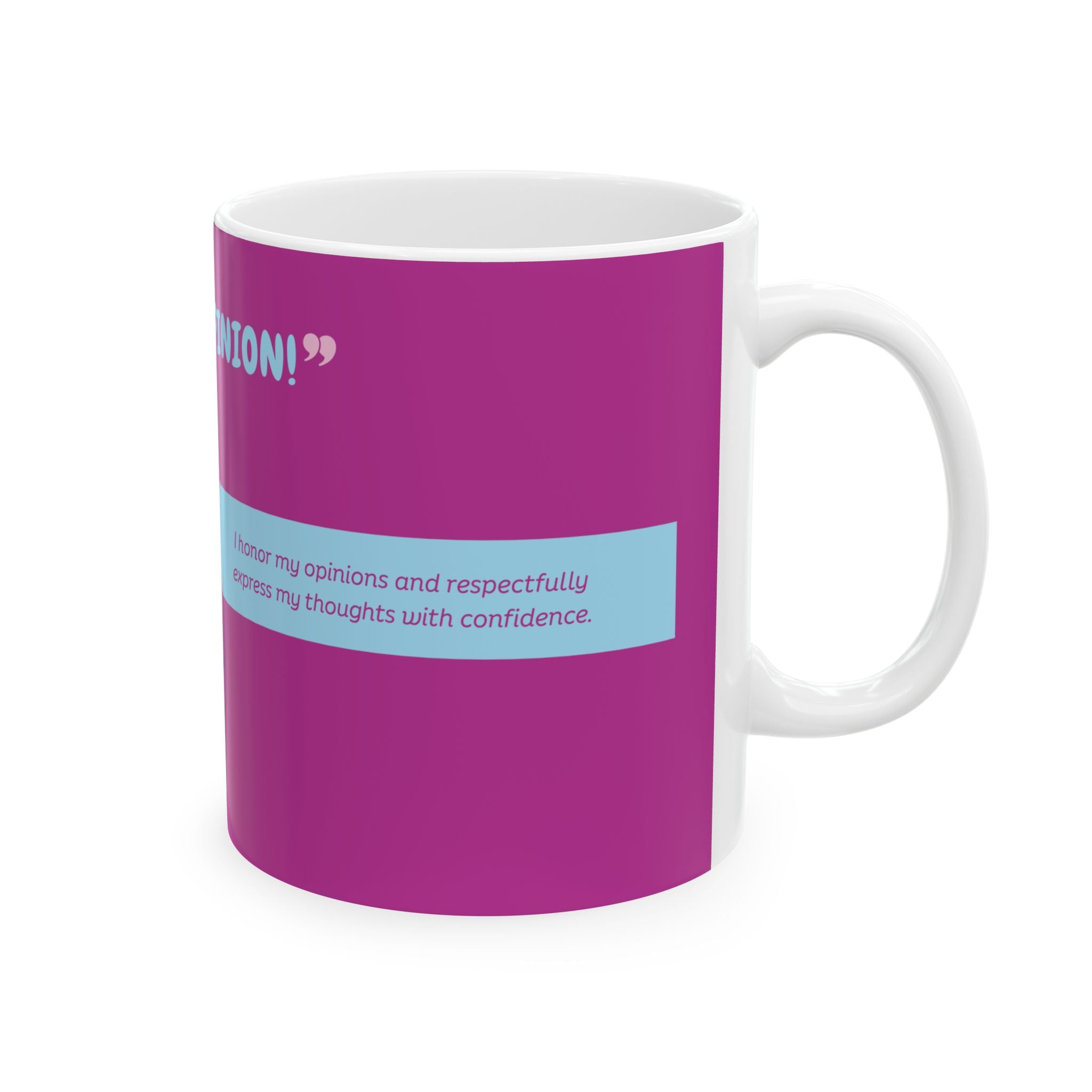 Real Housewives | "That’s My Opinion" Affirmation Mug | Funny Housewife Gift | Its Silly Nonsense Drinkware | RHOC