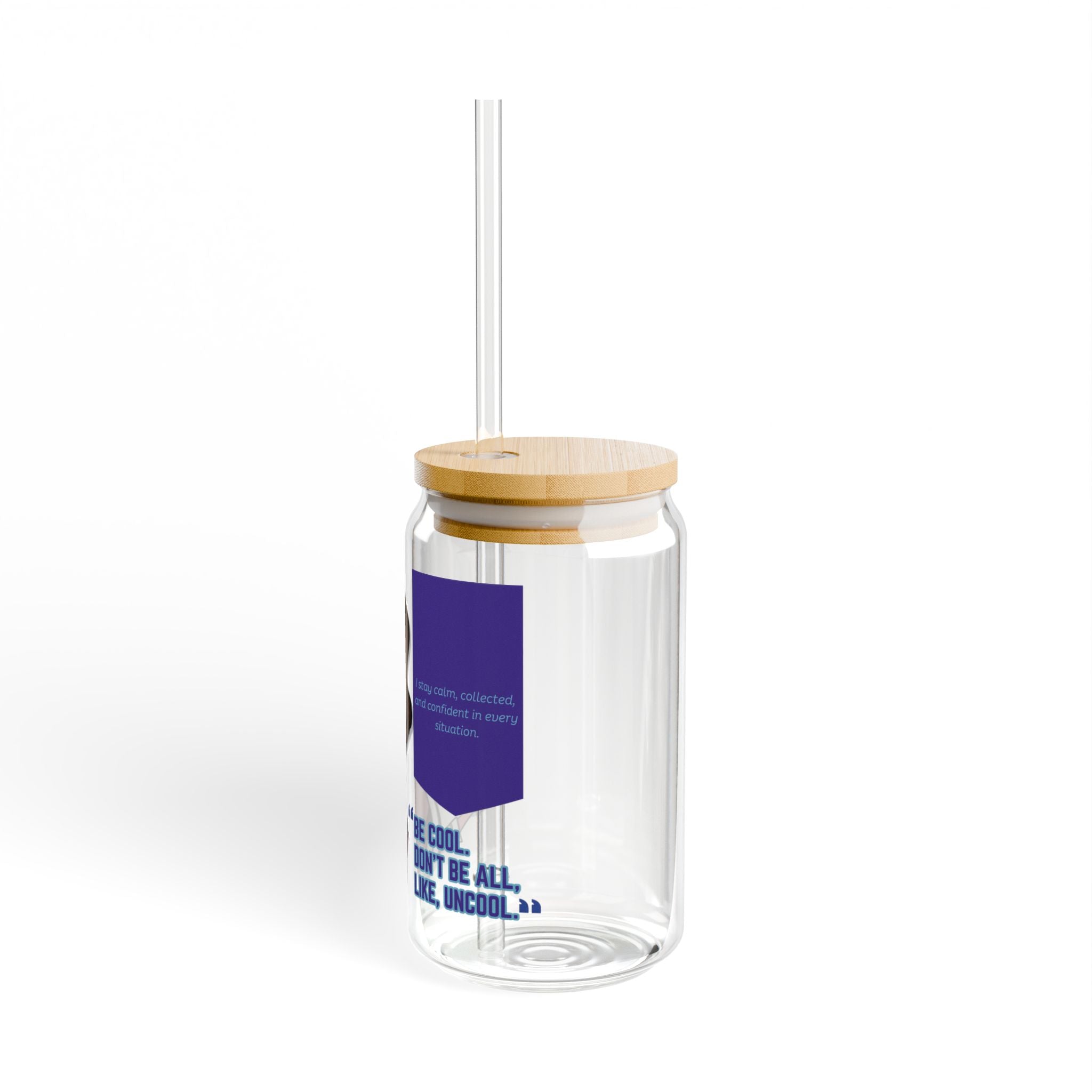 Real Housewives | The "Stay Cool" Affirmation Glass Cup- Silly Nonsense Housewives Affirmation | Pop Culture Gift