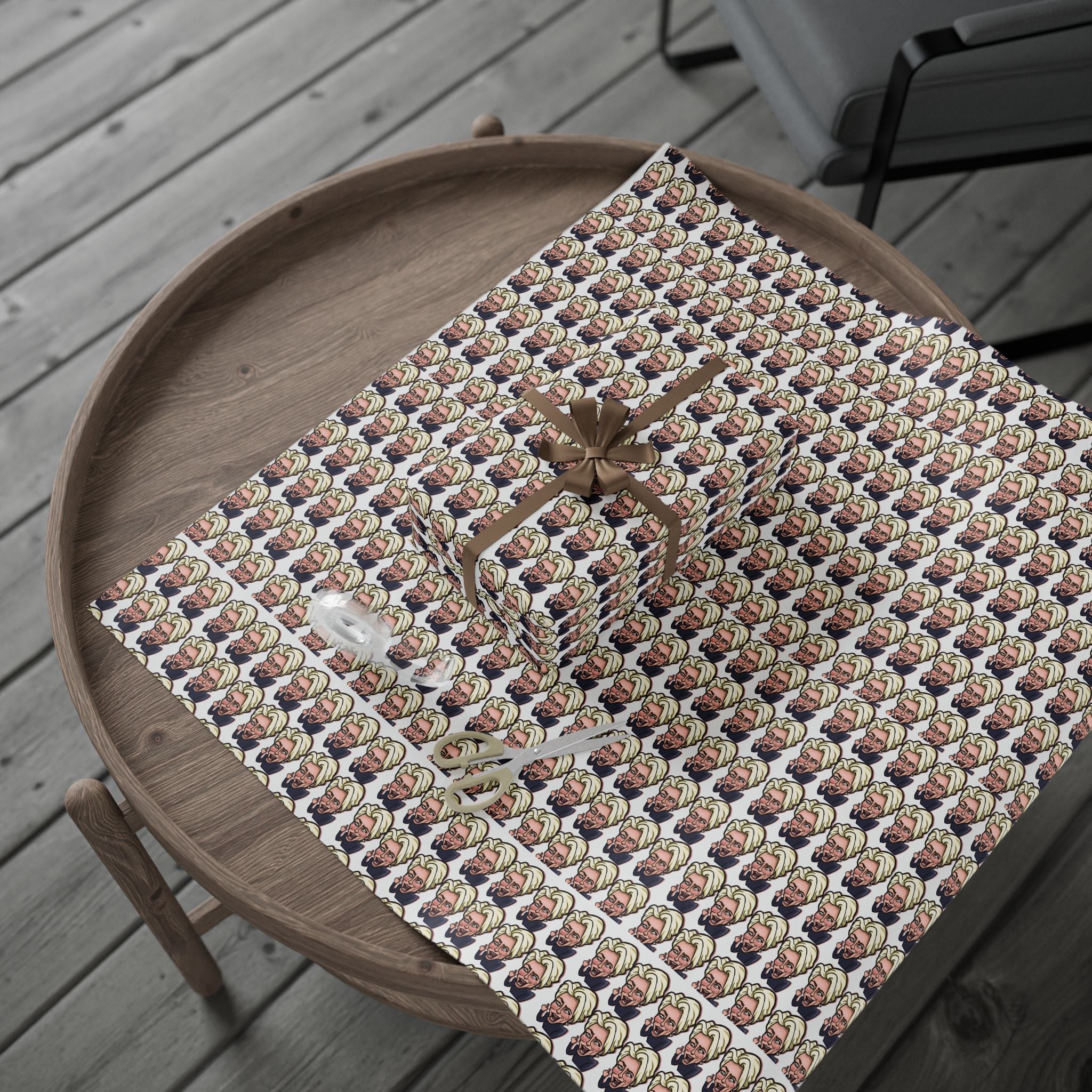 “Not Well”  Wrapping Paper
