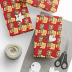 The "Holiday Receipts & Sass" Wrapping Paper