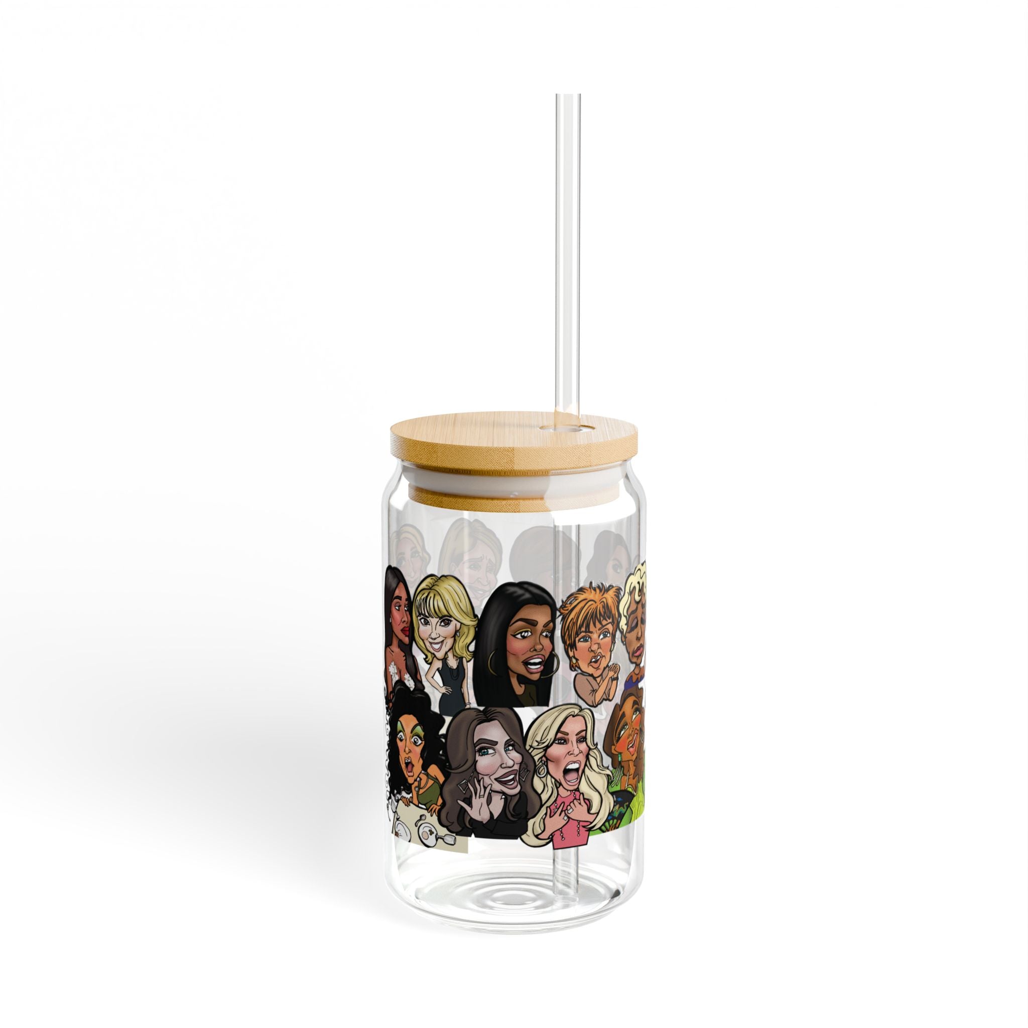 Real Housewives | Ultimate Girls Trip Affirmation Glass Cup | Funny Housewife Gift | Its Silly Nonsense Drinkware