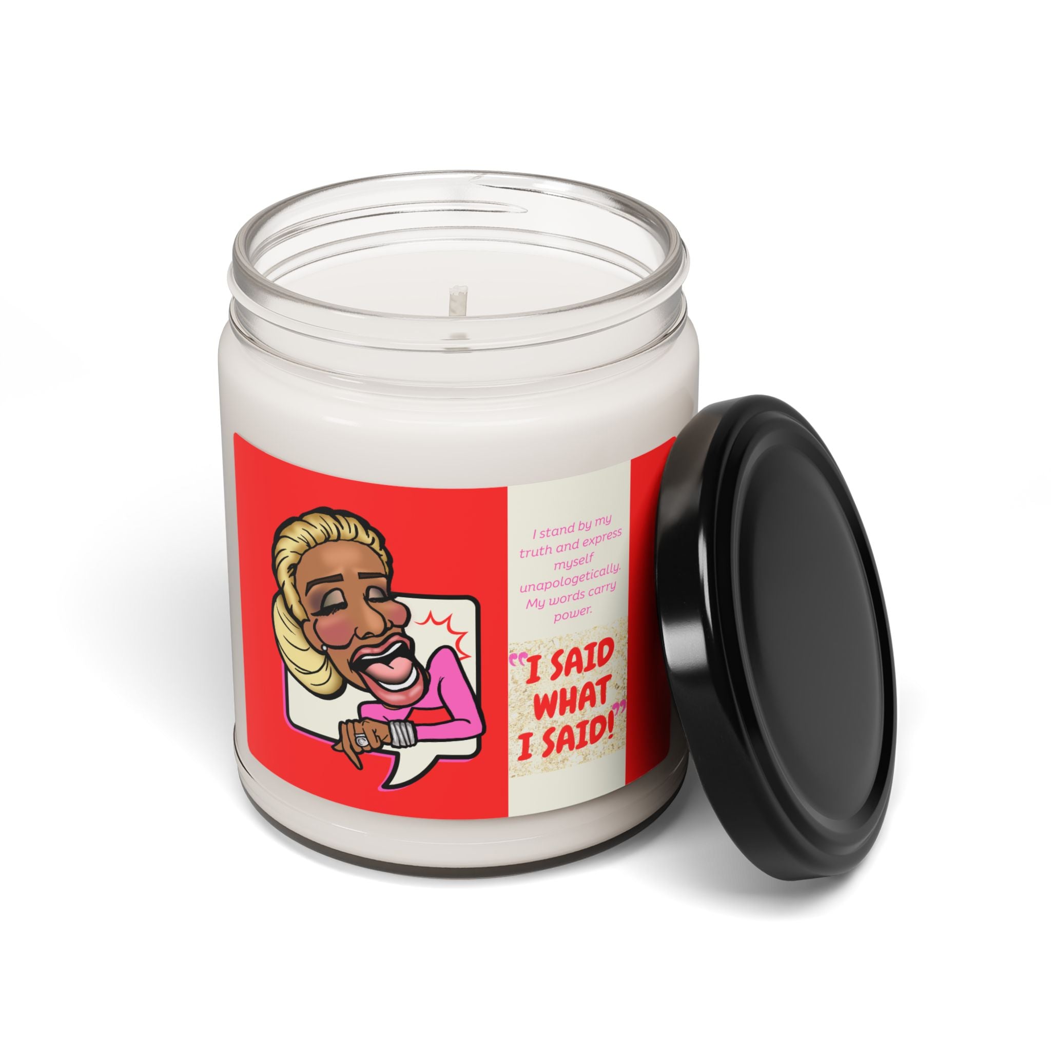 Real Housewives | The "Unapologetically Me” Affirmation Candle| Funny Housewife Gift | Its Silly Nonsense