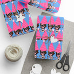 The “Cabaret Glam” Birthday Wrapping Paper