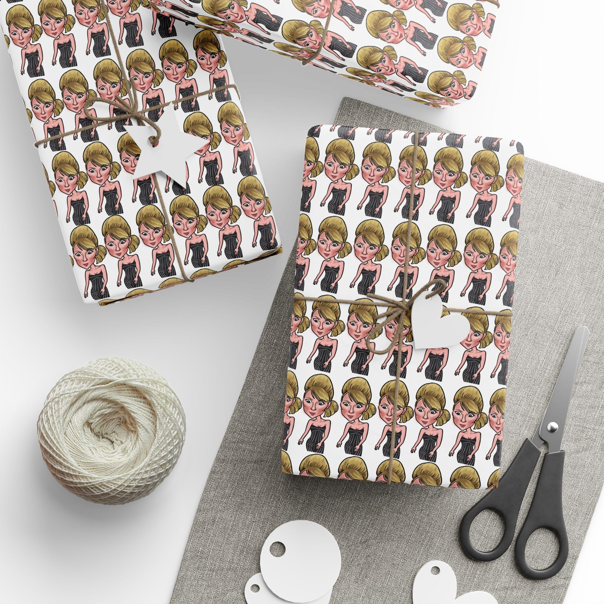 “Crazy Eyez” Wrapping Paper