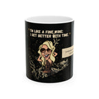 Real Housewives | The "Fine Wine" Affirmation Mug | Funny Housewife Gift | Its Silly Nonsense Drinkware