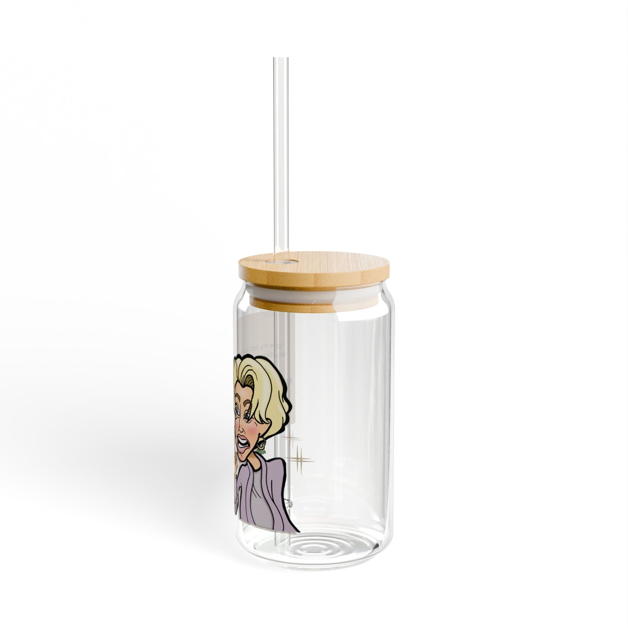 Real Housewives I Made It Nice Glass Cup | Funny Housewife Drinkware | Pop Culture Gift | Its Silly Nonsense