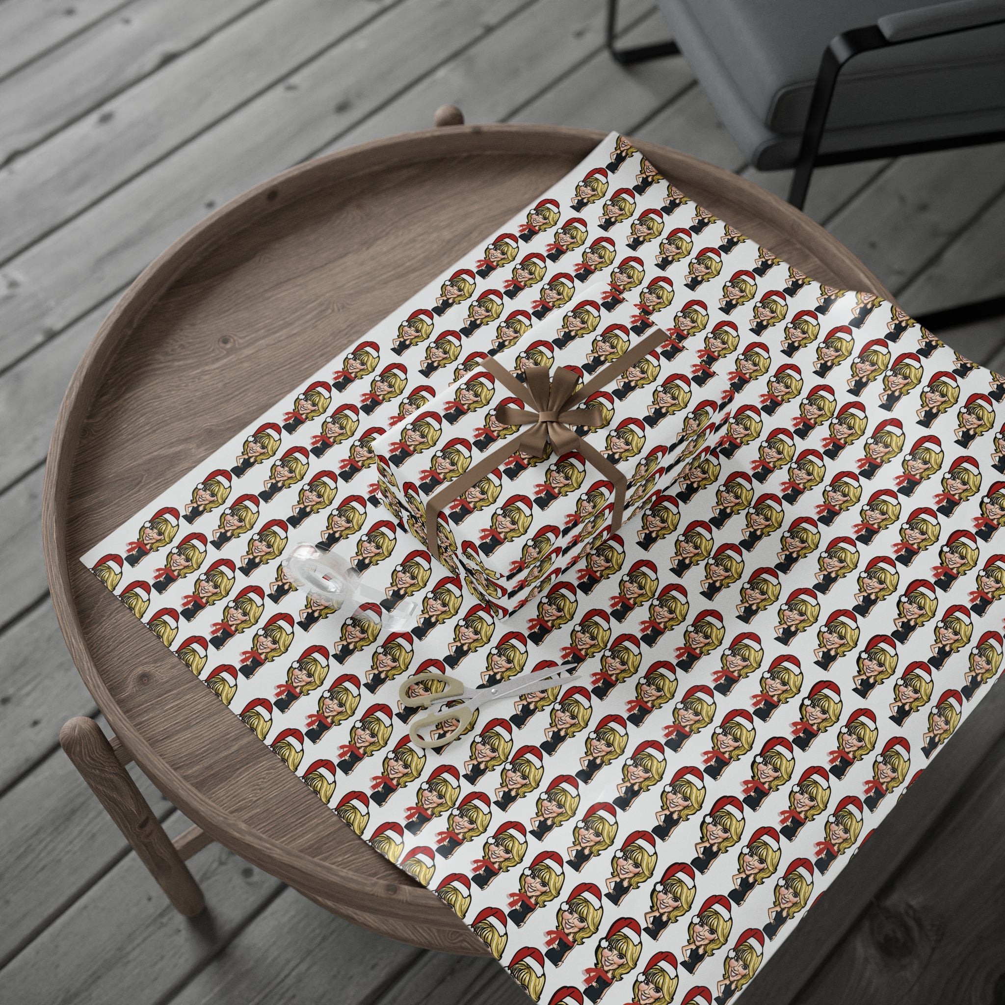 “Holiday Sparkle Icon” Wrapping Paper