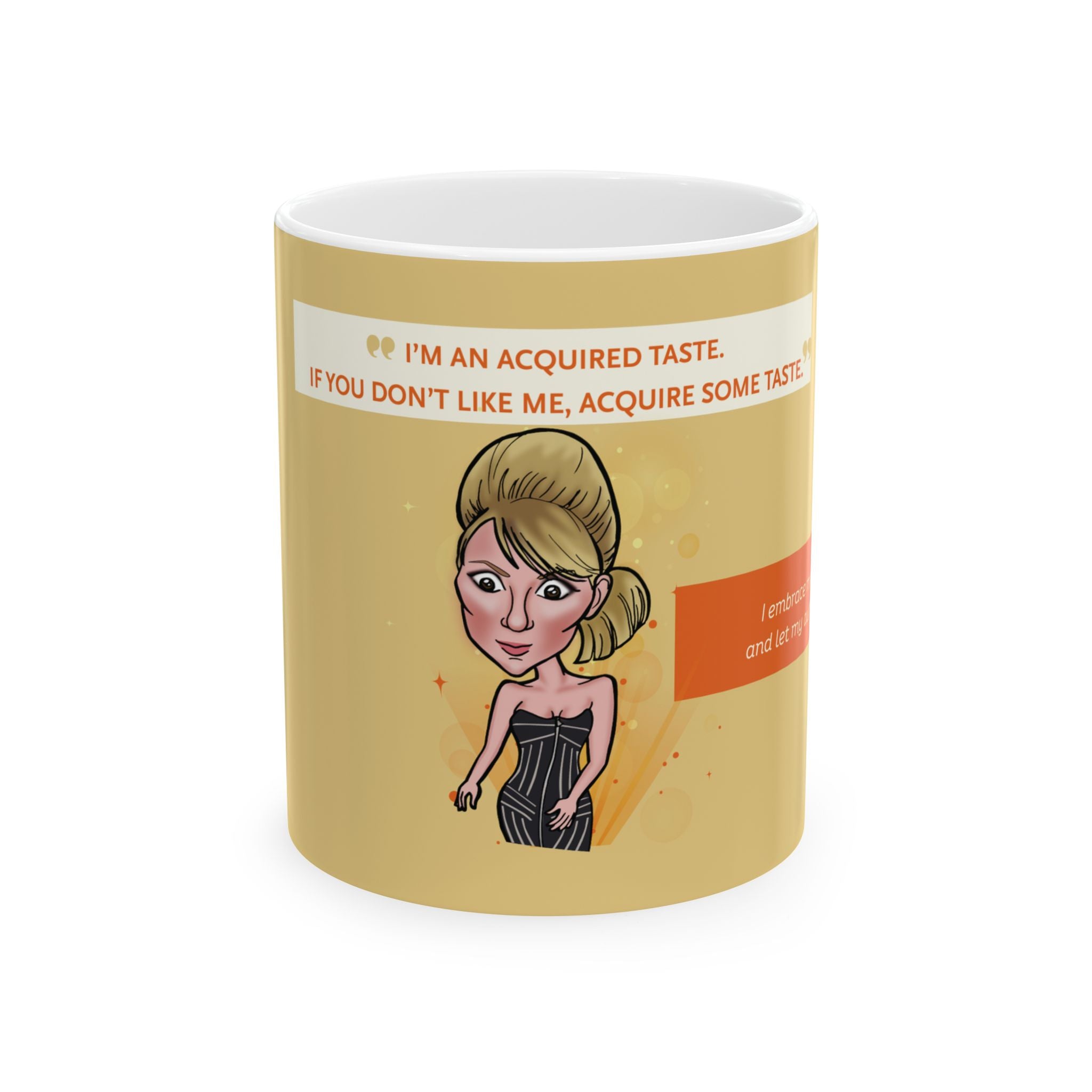Real Housewives | The "Acquired Taste" Affirmation Mug | Funny Housewife Gift | Its Silly Nonsense Drinkware