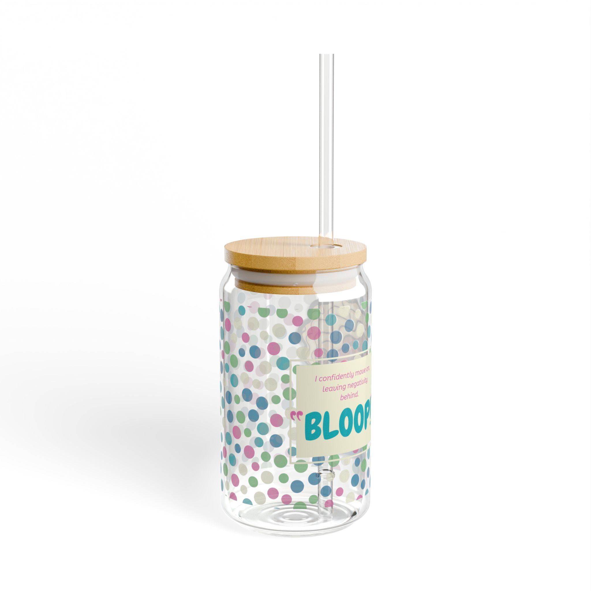 Real Housewives | The "Queen of BLOOP" Affirmation Glass Cup | Funny Housewife Gift | Its Silly Nonsense Drinkware