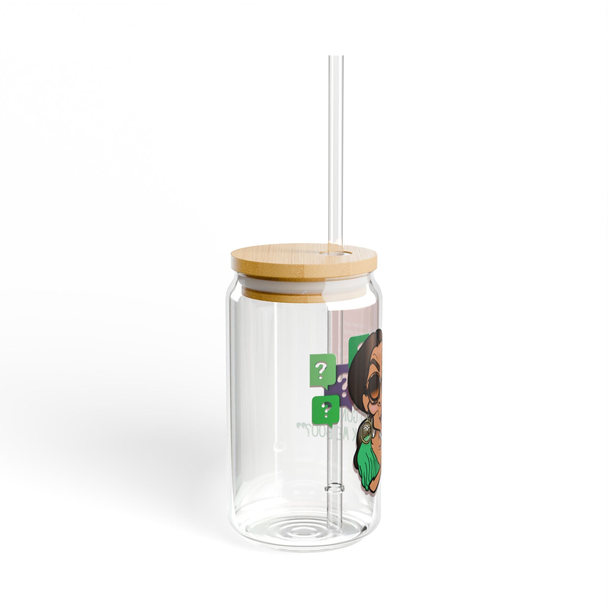 Real Housewives | "Who Gon' Check Me?" Affirmation Glass Cup | Funny Housewife Gift | Its Silly Nonsense Drinkware