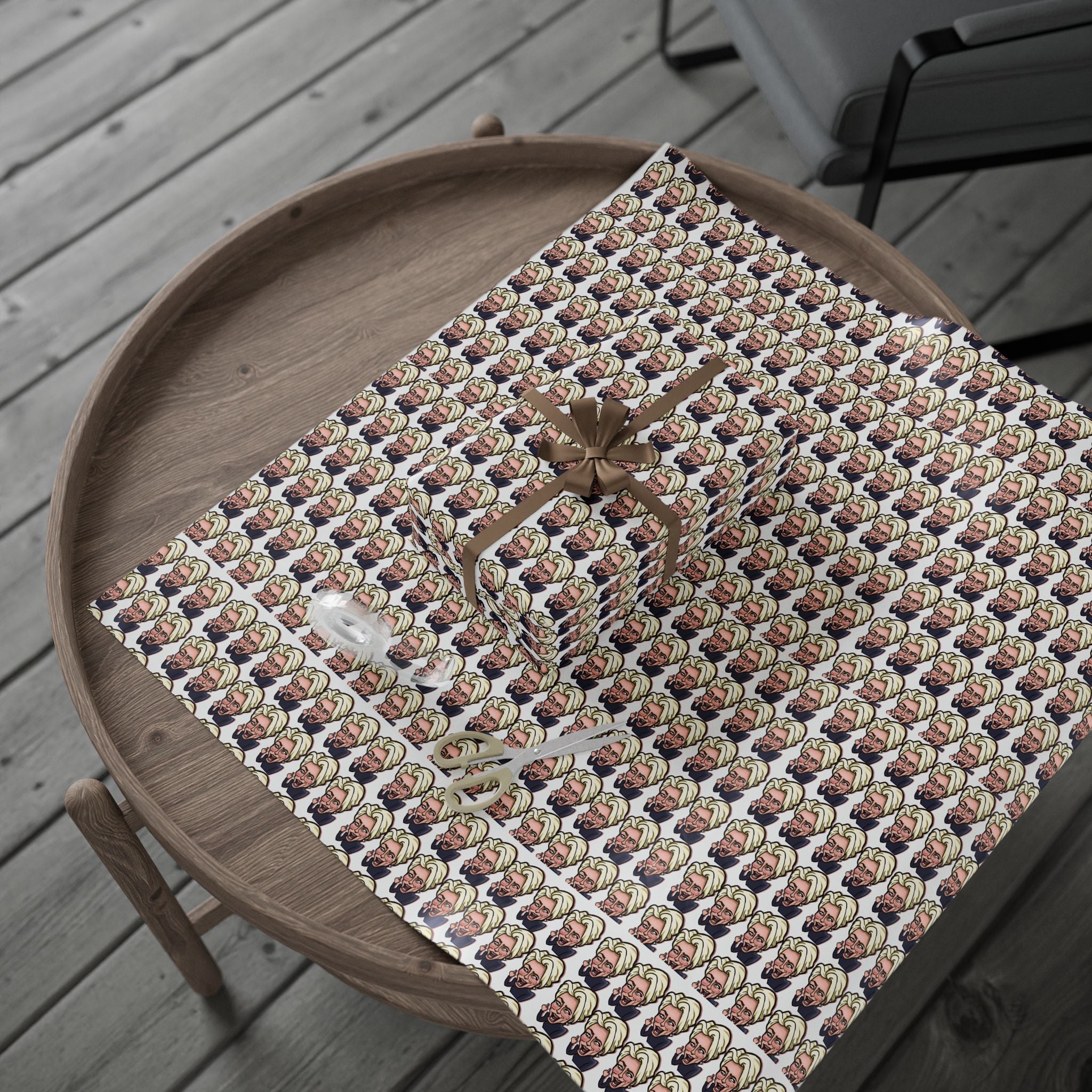 “Not Well”  Wrapping Paper