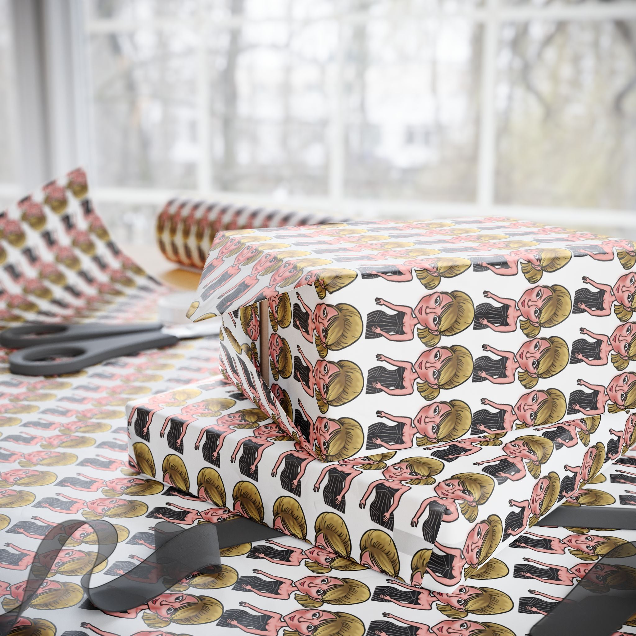 “Crazy Eyez” Wrapping Paper
