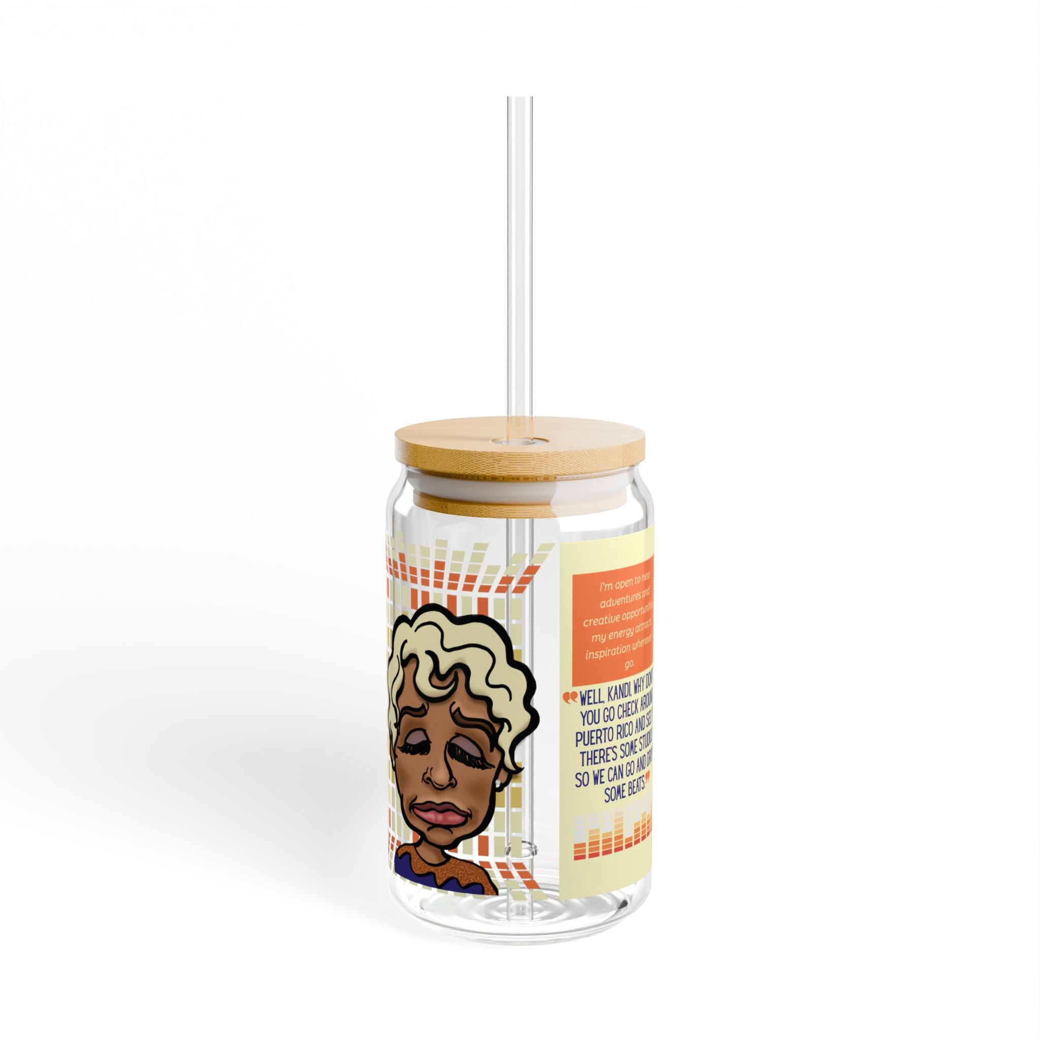 Real Housewives| "Drop Some Beats" Affirmation Glass Cup | Funny Housewife Gift | Its Silly Nonsense Drinkware