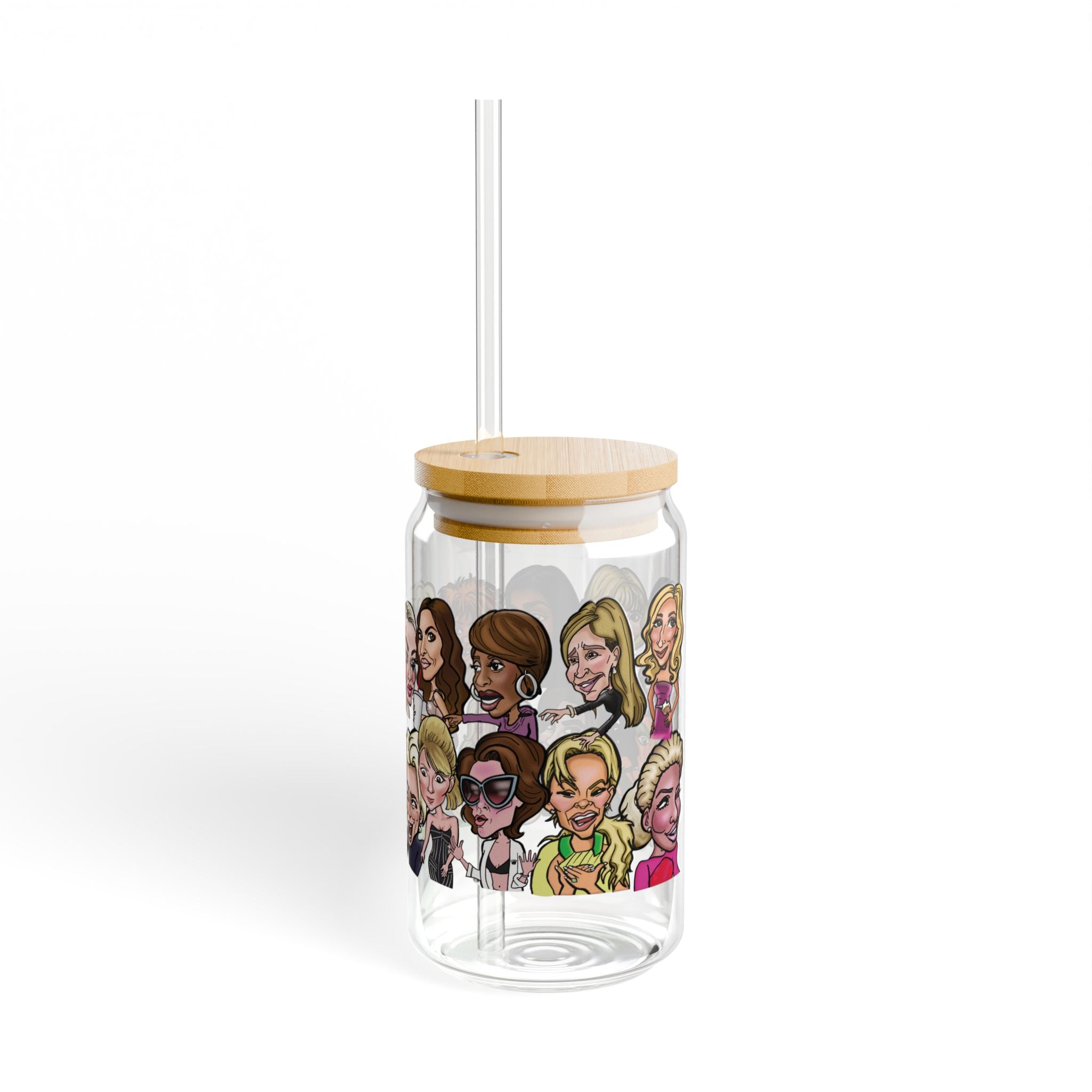 Real Housewives | Ultimate Girls Trip Affirmation Glass Cup | Funny Housewife Gift | Its Silly Nonsense Drinkware