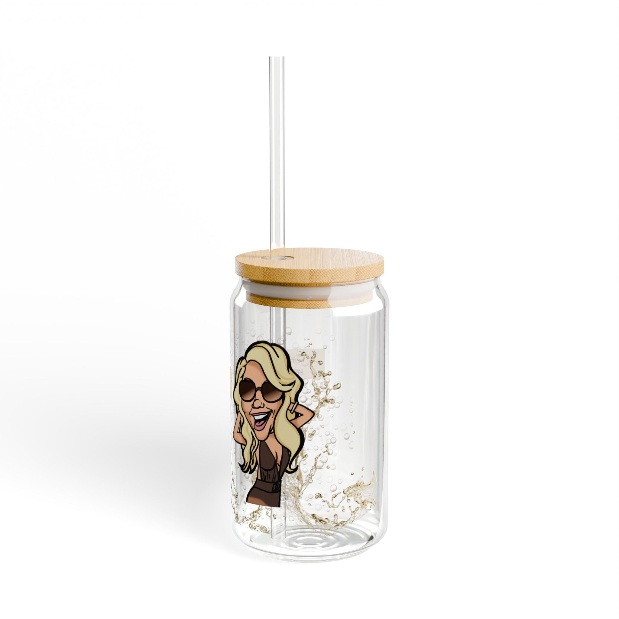 Real Housewives Fine Wine Affirmation Glass Cup | Funny Housewife Gift | Its Silly Nonsense Drinkware