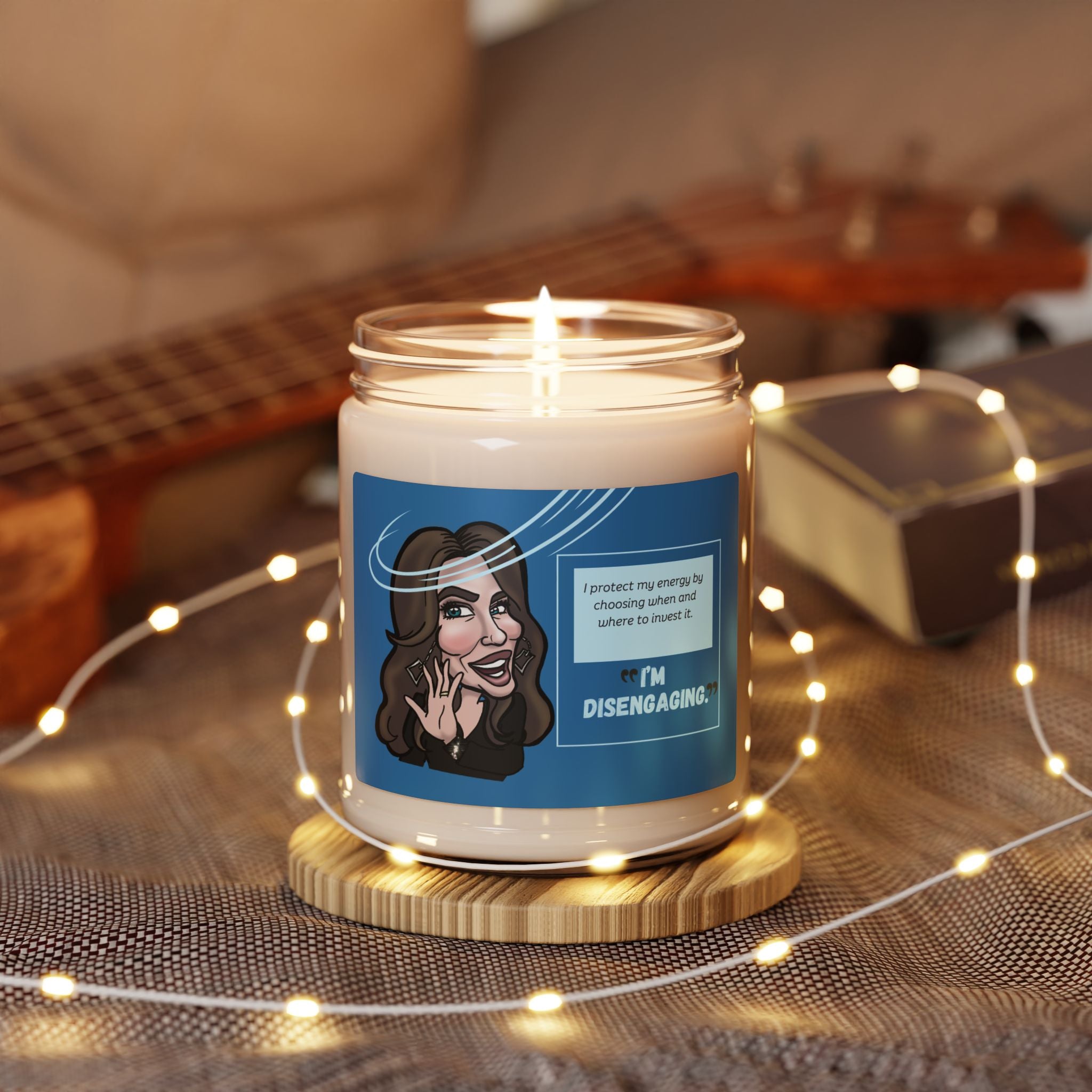 The "I’m Disengaging” Affirmation Candle