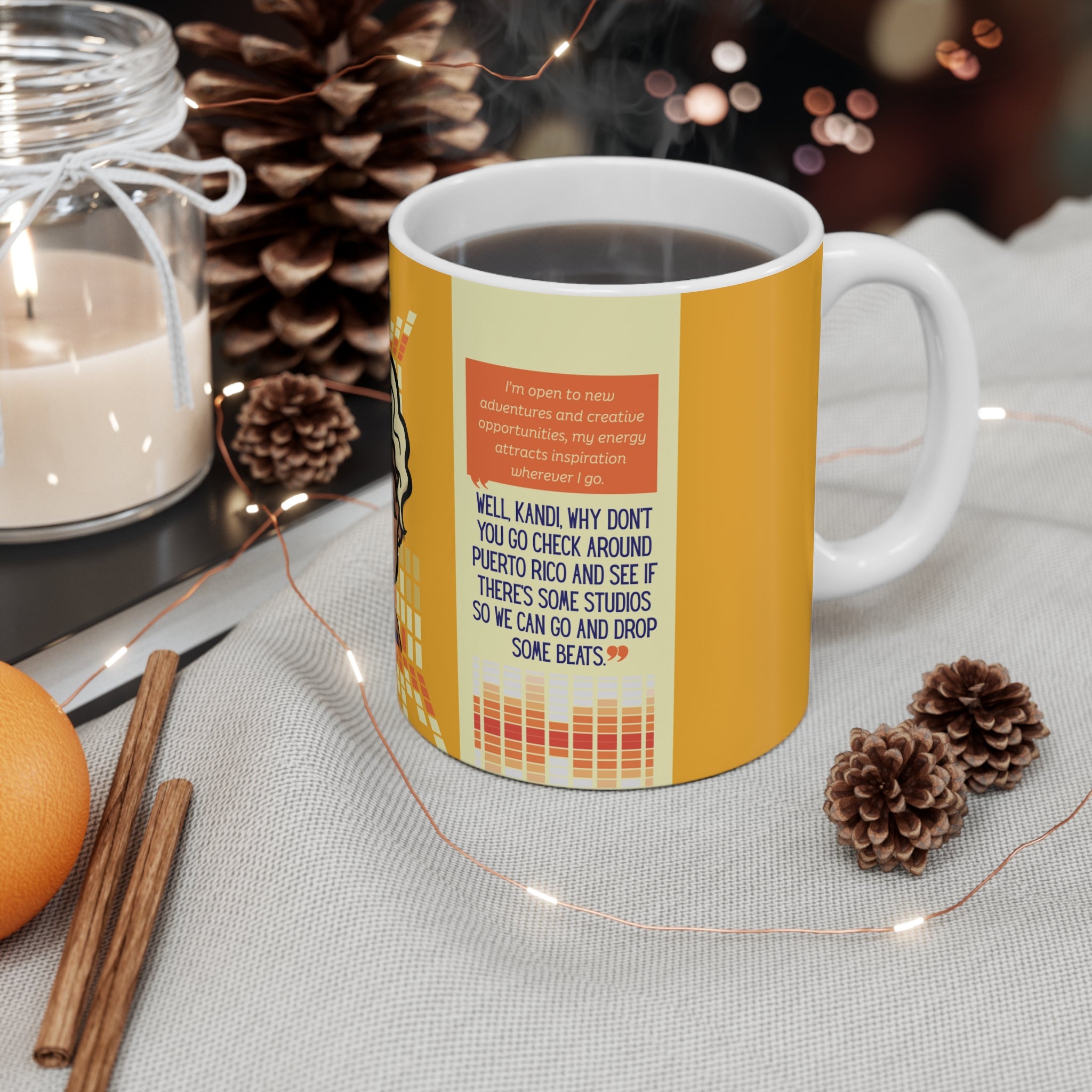 Real Housewives | The "Drop Some Beats" Affirmation Mug | Funny Housewife Gift | Its Silly Nonsense Drinkware