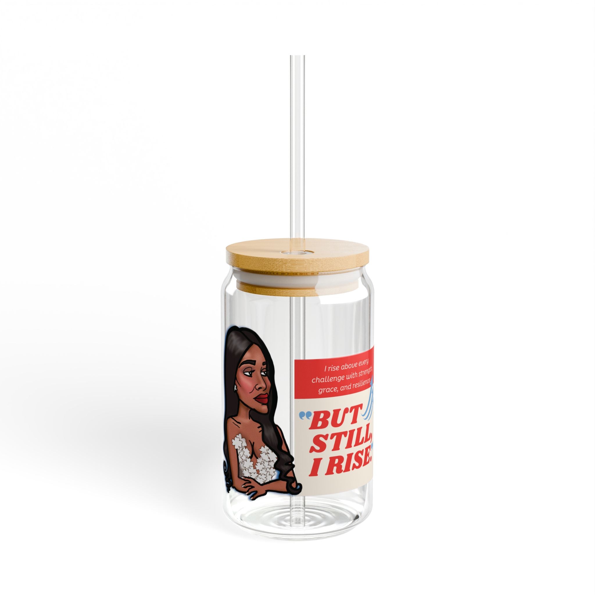 Real Housewives | The "But Still I Rise" Affirmation Glass Cup | Funny Housewife Gift | Its Silly Nonsense Drinkware