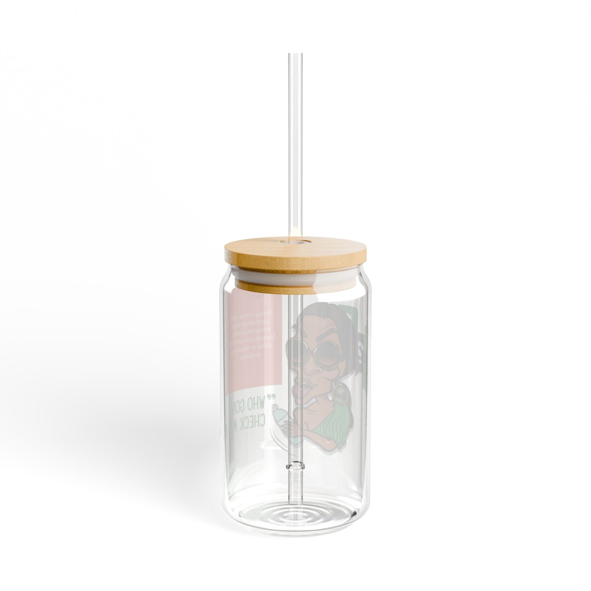 Real Housewives | "Who Gon' Check Me?" Affirmation Glass Cup | Funny Housewife Gift | Its Silly Nonsense Drinkware