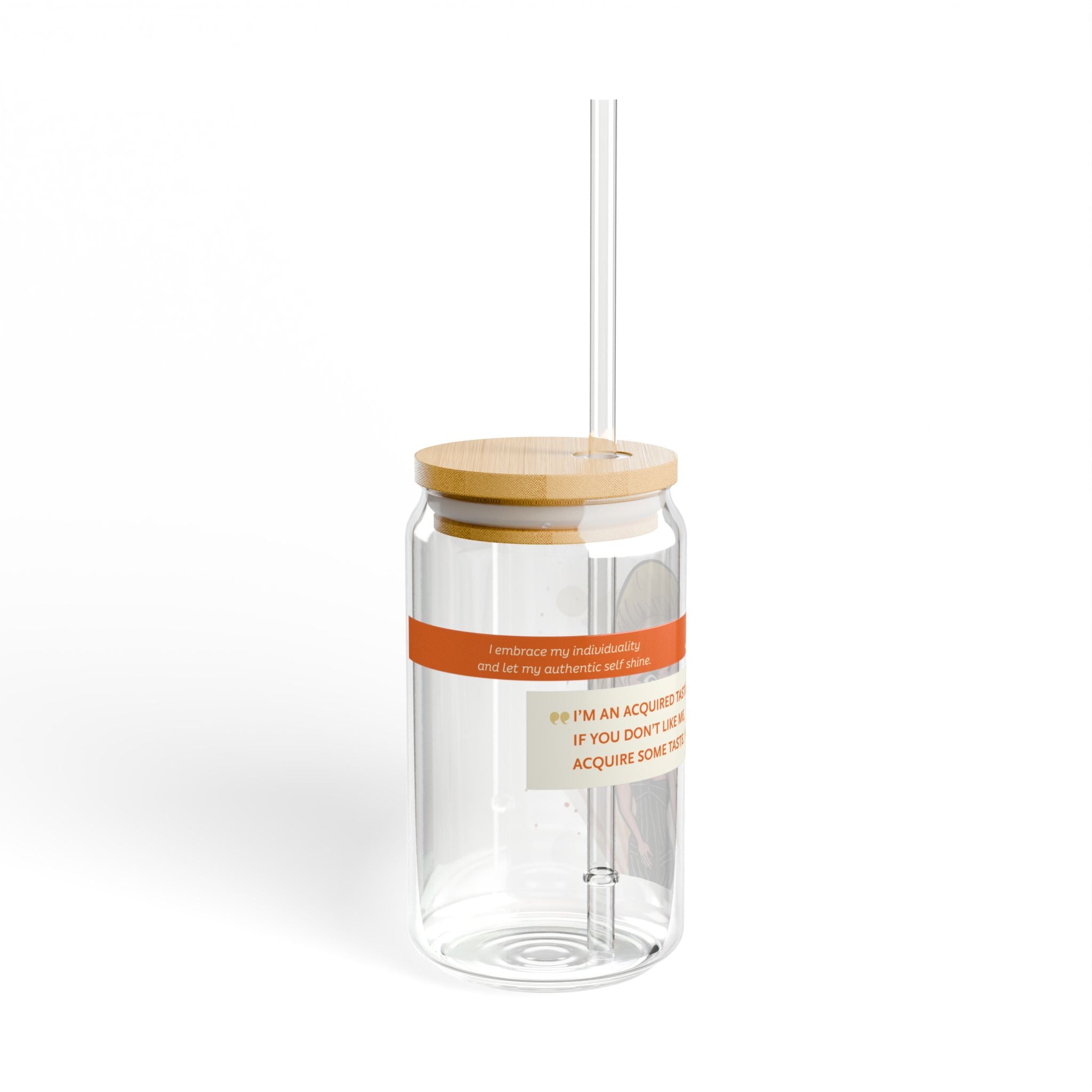 Real Housewives | "Acquired Taste" Affirmation Glass Cup | Funny Housewife Gift | Its Silly Nonsense Drinkware