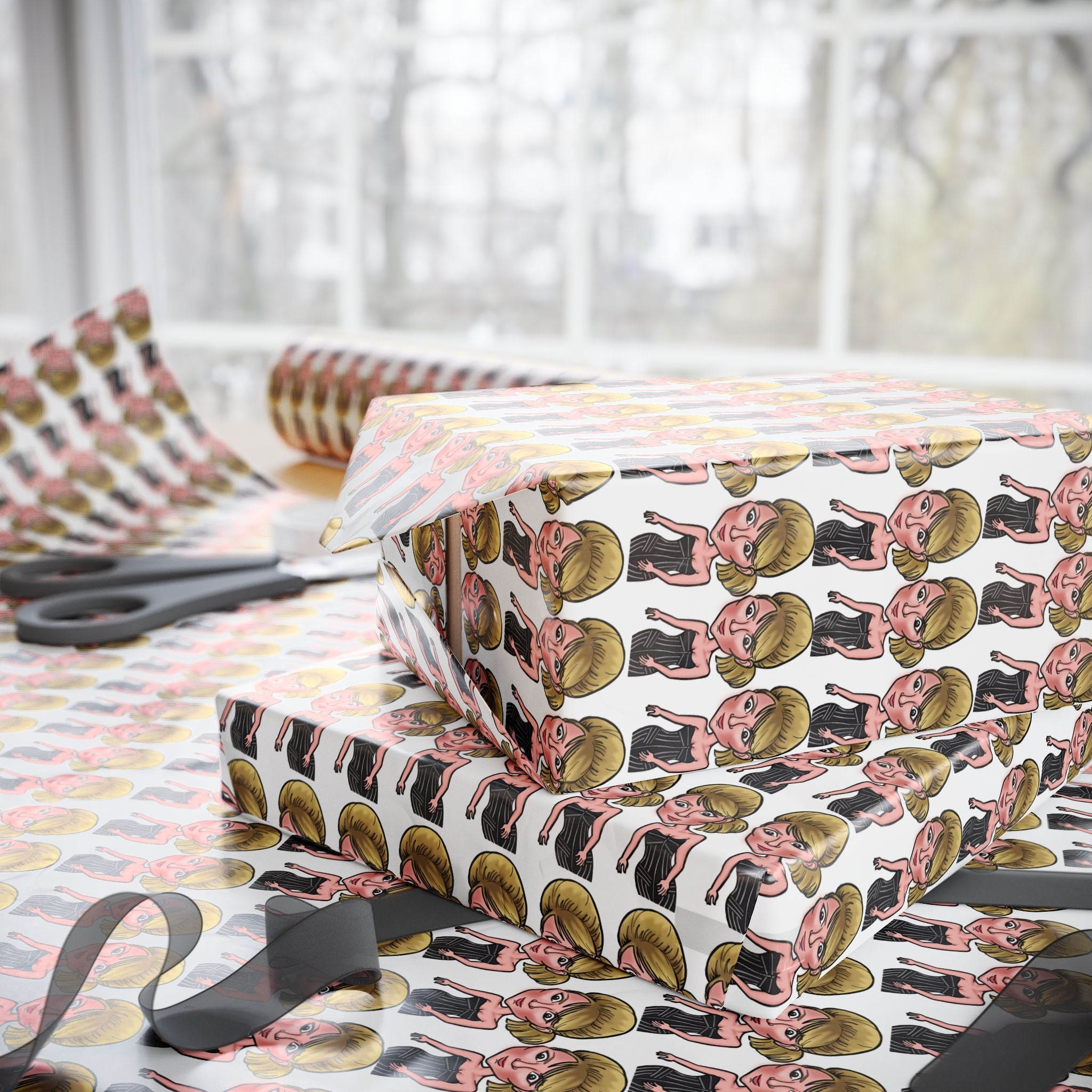 “Crazy Eyez” Wrapping Paper
