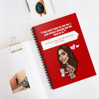 Real Housewives “I Love Myself for the Both of Us Notebook | Affirmation Notebook | Funny Housewife Gift | Its Silly Nonsense Stationery  Self-Love Stationery,