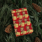 The "Holiday Receipts & Sass" Wrapping Paper