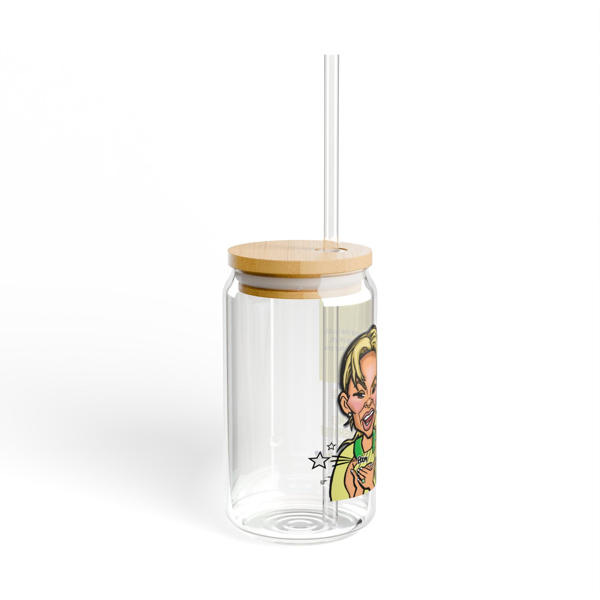 Real Housewives | "Bad Weather Blend" Affirmation Glass Cup | Funny Housewife Gift | Its Silly Nonsense Drinkware