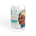 Real Housewives | The "Queen of BLOOP" Affirmation Glass Cup | Funny Housewife Gift | Its Silly Nonsense Drinkware