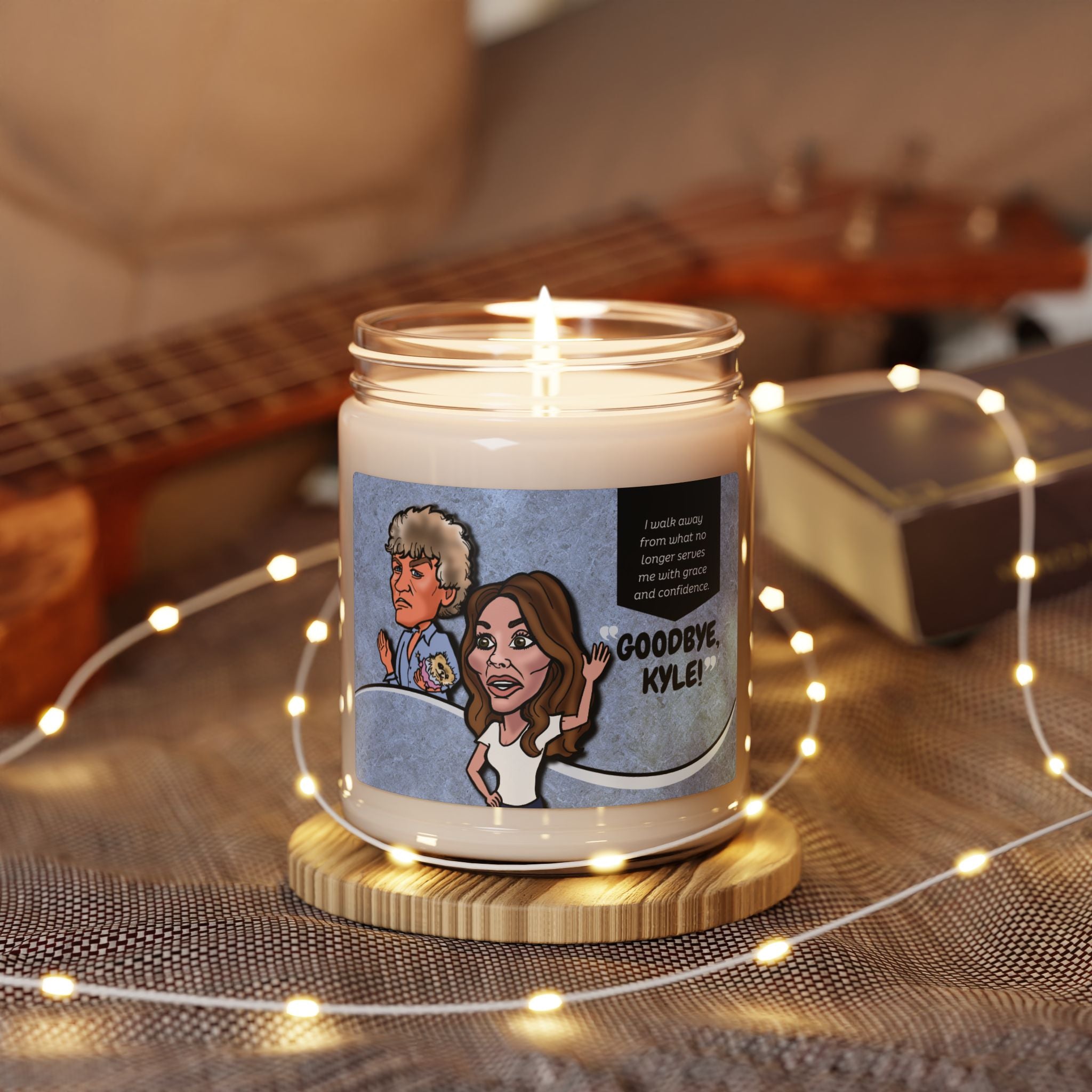 The "Goodbye, Chaos” Affirmation Candle