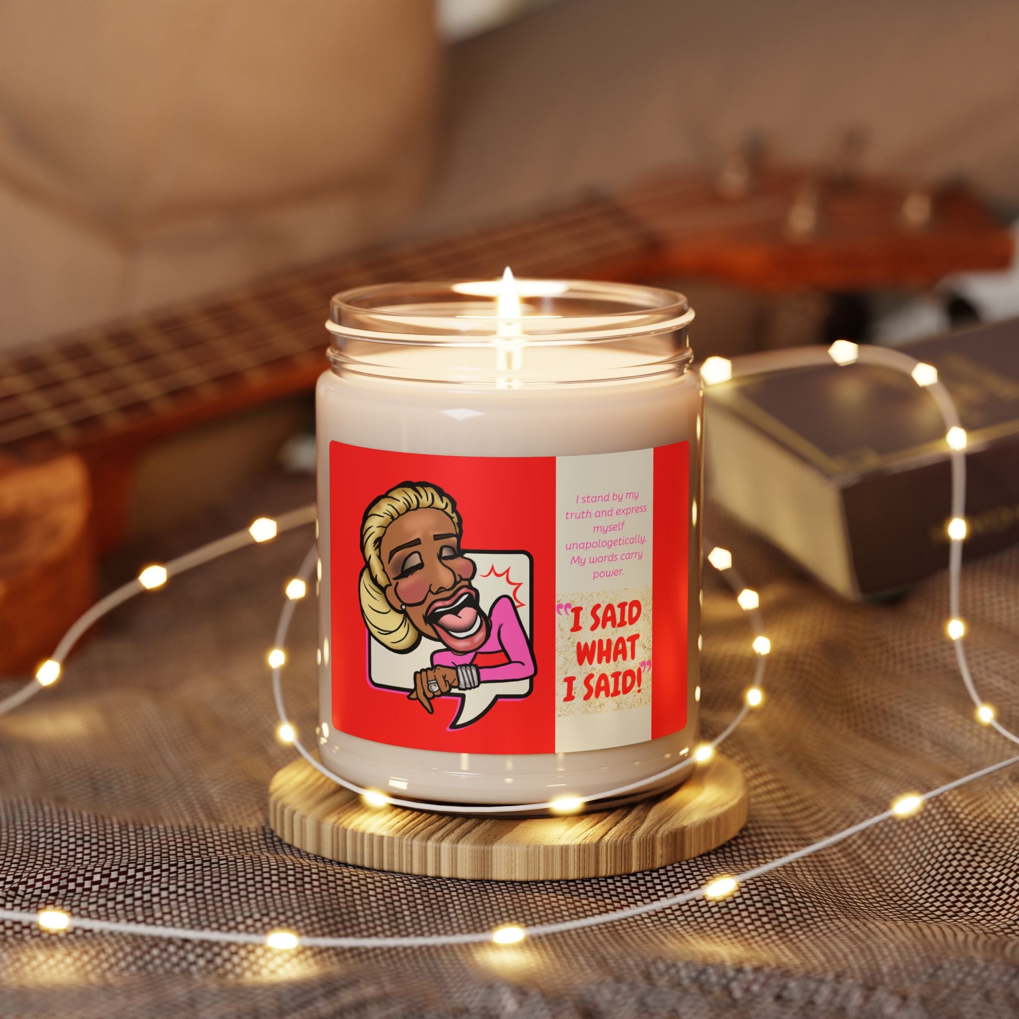 Real Housewives | The "Unapologetically Me” Affirmation Candle| Funny Housewife Gift | Its Silly Nonsense